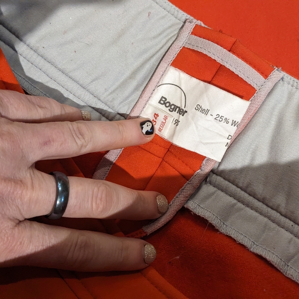 Vintage Bogner Flare Soft Shell Skin Pants - Picture 11 of 11